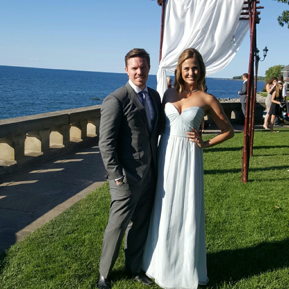 Stunning Amsale gown from Bella Bridal